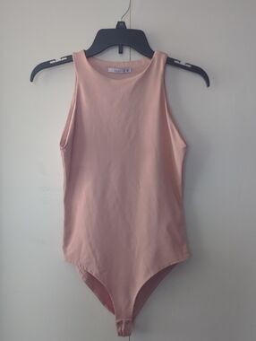 Blush Pink Sleeveless Bodysuit